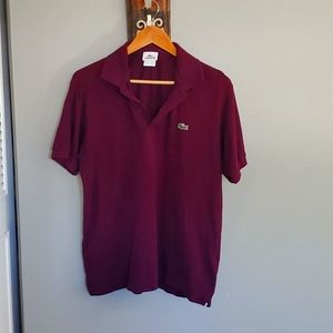 Lacoste Purple Men's Polo Shirt